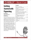Cover: Getting Started with Pyparsing - O'Reilly