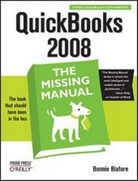 Abbildung von: QuickBooks 2008: The Missing Manual - O'Reilly