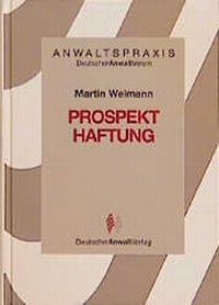 Enlarge image Cover: Prospekthaftung - Deutscher Anwaltverlag