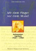 Cover: Mit dem Finger vor dem Mund - AVG Anhaltische Verlagsgesellschaft
