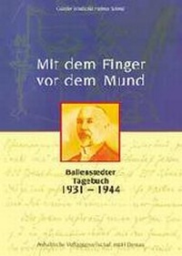 Enlarge image Cover: Mit dem Finger vor dem Mund - AVG Anhaltische Verlagsgesellschaft