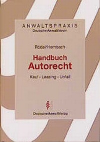 Enlarge image Cover: Handbuch Autorecht - Deutscher Anwaltverlag