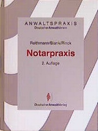 Enlarge image Cover: Notarpraxis - Deutscher Anwaltverlag