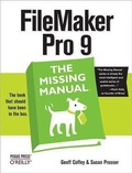 Cover: FileMaker Pro 9: The Missing Manual - O'Reilly