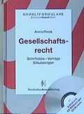 Cover: Gesellschaftsrecht - Deutscher Anwaltverlag