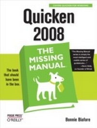 Abbildung von: Quicken 2008: The Missing Manual - O'Reilly