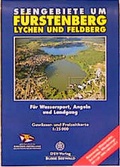 Cover: Seengebiet um Rheinsberg. Gew&auml;sserkarte 1:25000 - Deutscher Segler-Verband DSV