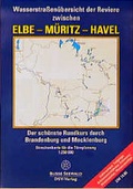 Cover: Wasserstrassen&uuml;bersicht der Reviere zwischen Elbe - M&uuml;ritz - Havel - Deutscher Segler-Verband DSV