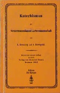 Cover: Katechismus der Steuermannskunst und Seemannschaft - Deutscher Segler-Verband DSV
