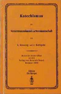 Enlarge image Cover: Katechismus der Steuermannskunst und Seemannschaft - Deutscher Segler-Verband DSV