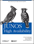 Cover: JUNOS High Availability - O'Reilly