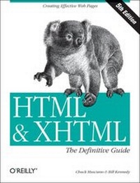 Enlarge image Cover: HTML & XHTML: The Definitive Guide - O'Reilly