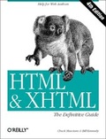 Cover: HTMl & XHTML: THe Definitive Guide - O'Reilly