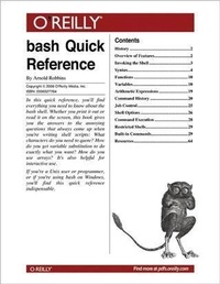 Enlarge image Cover: bash Quick Reference - O'Reilly