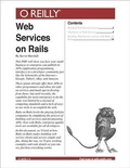 Cover: Web Services on Rails - O'Reilly
