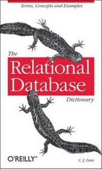 Enlarge image Cover: The Relational Database Dictionary - O'Reilly