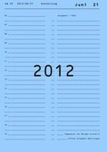 Cover: tobejo.de - Kalender - Zeitplaner - Tagesplaner - Aufgabenplaner - Terminplaner - 2012 - epubli