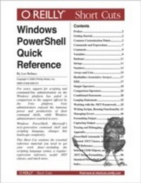 Enlarge image Cover: Windows Powershell Quick Reference - O'Reilly