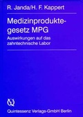 Cover: Medizinproduktgesetz MPG - Quintessenz Verlag