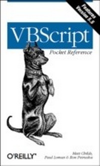 Enlarge image Cover: VBScript Pocket Reference - O'Reilly