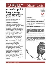 Enlarge image Cover: ActionScript 3.0 Programming: Overview, Getting Started, and Examples of New Concepts - O'Reilly