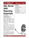 Cover: SQL Server 2005 Reporting Essentials - O'Reilly