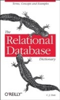 Cover: Relational Database Dictionary - O'Reilly