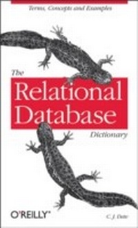 Enlarge image Cover: Relational Database Dictionary - O'Reilly