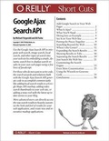 Cover: Google Ajax Search API - O'Reilly