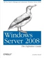 Cover: Windows Server 2008: The Definitive Guide - O'Reilly