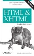 Abbildung von: HTML and XHTML Pocket Reference - O'Reilly