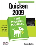 Cover: Quicken 2009: The Missing Manual - O'Reilly