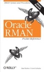 Cover: Oracle RMAN Pocket Reference - O'Reilly