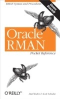 Cover: Oracle RMAN Pocket Reference - O'Reilly