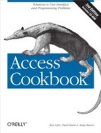 Abbildung von: Access Cookbook - O'Reilly