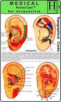 Abbildung von: Ear Acupuncture /Medical Pocket Card - Hawelka, Uwe