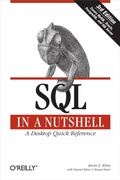 Cover: SQL in a Nutshell - O'Reilly