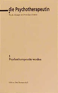 Cover: Die Psychotherapeutin - Psychiatrie Verlag