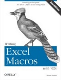 Abbildung von: Writing Excel Macros with VBA - O'Reilly