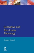Cover: Generative and Non-Linear Phonology - Routledge