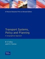 Cover: Transport Systems, Policy and Planning - Longman