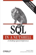 Cover: SQL in a Nutshell - O'Reilly