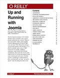 Cover: Up and Running with Joomla - O'Reilly