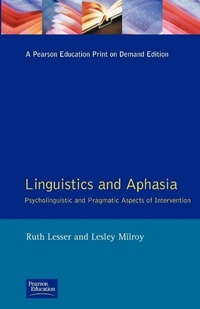 Abbildung von: Linguistics and Aphasia - Routledge