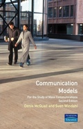 Cover: Communication Models for the Study of Mass Communications - Prentice-Hall