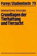 Cover: Grundlagen der Tierhaltung und Tierzucht - Parey bei Blackwell