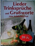 Cover: Lieder, Trinkspr&uuml;che und Grussworte - Weltbild