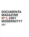 Cover: documenta 12 magazine Nr. 1: Moderne? - TASCHEN