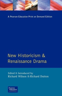 Enlarge image Cover: New Historicism and Renaissance Drama - Routledge