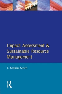 Enlarge image Cover: Impact Assessment and Sustainable Resource Management - Routledge